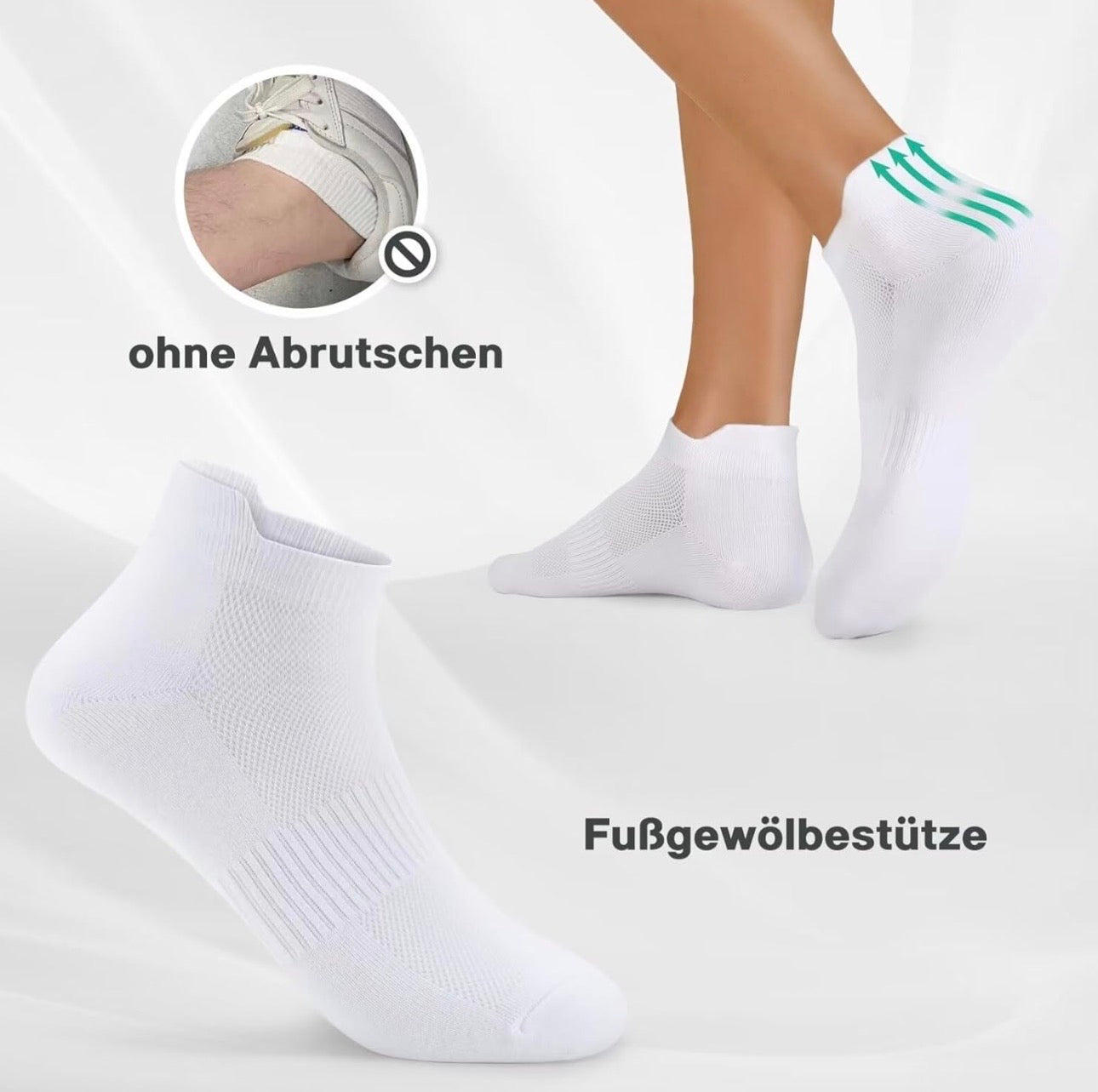 NordSock Sneaker Socken – 10 Paar