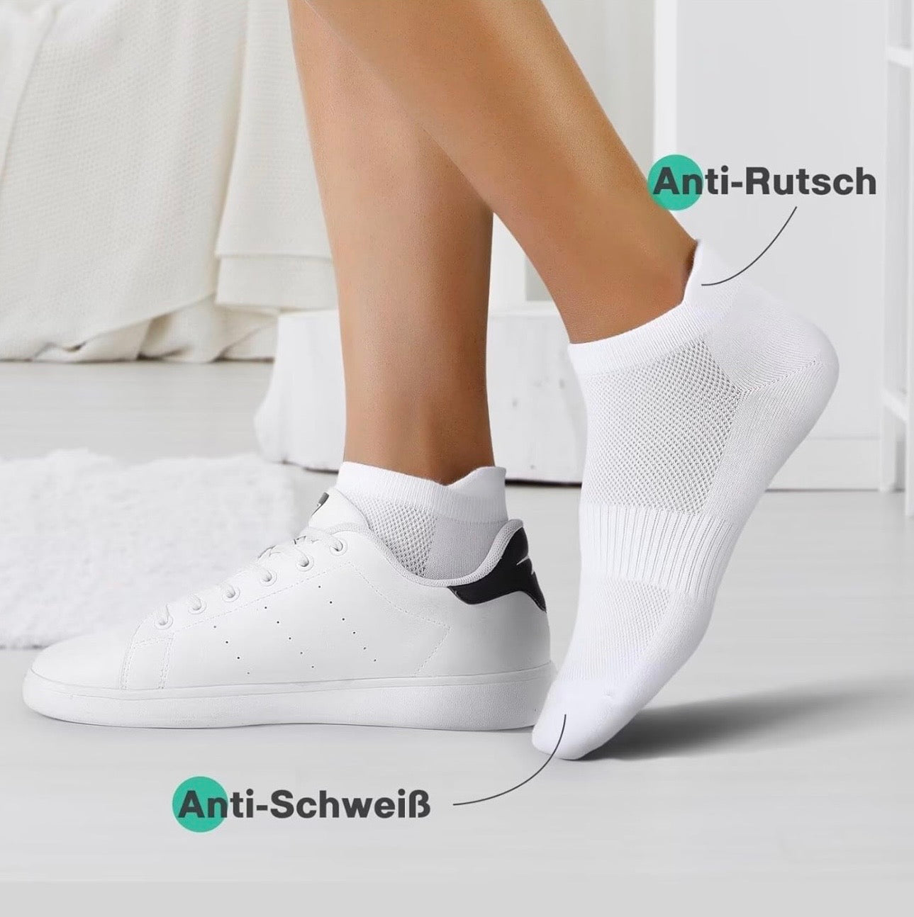 NordSock Sneaker Socken – 10 Paar